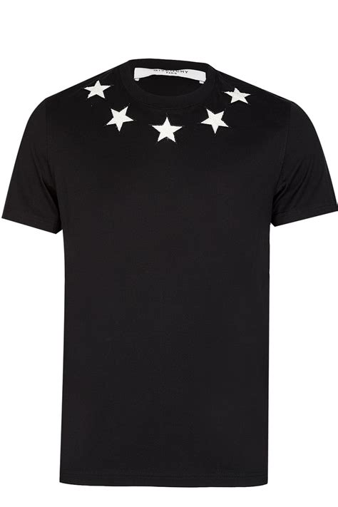 givenchy denim star shirt|givenchy t shirt prices.